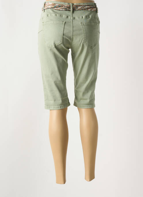 Bermuda vert ONADO pour femme