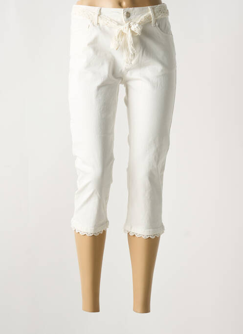 Pantacourt beige ZAC & ZOE pour femme