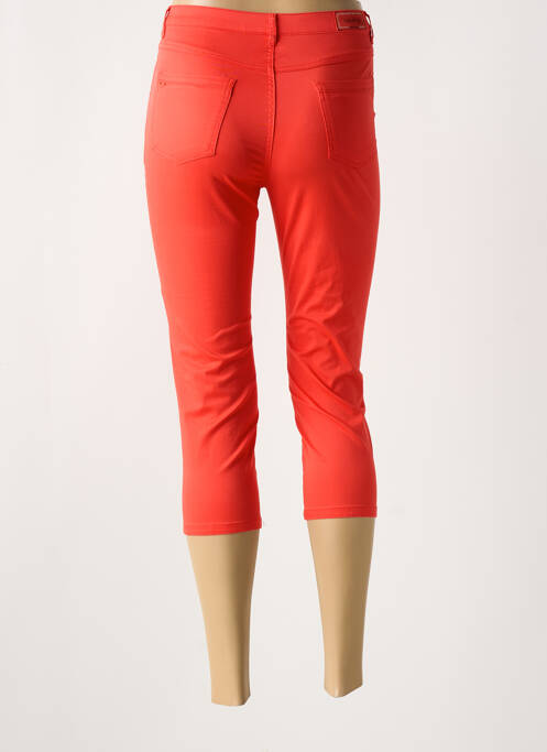 Pantacourt orange I.QUING pour femme