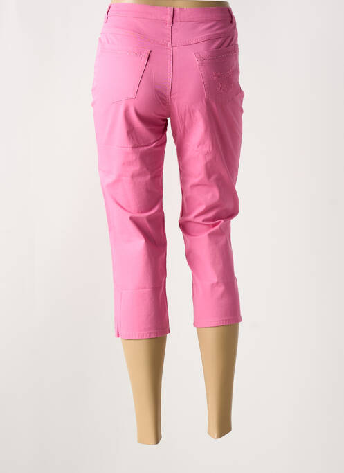 Pantacourt rose I.QUING pour femme