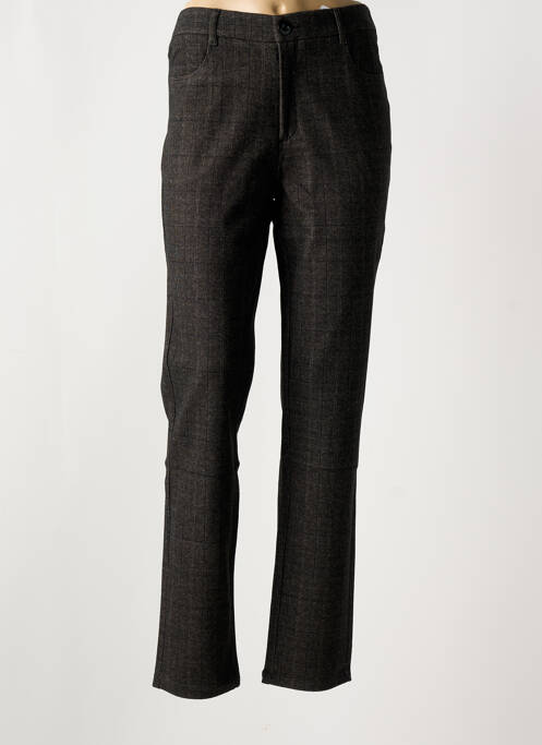 Pantalon slim gris I.QUING pour femme