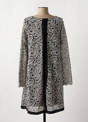 Robe mi-longue noir CHOKLATE pour femme seconde vue