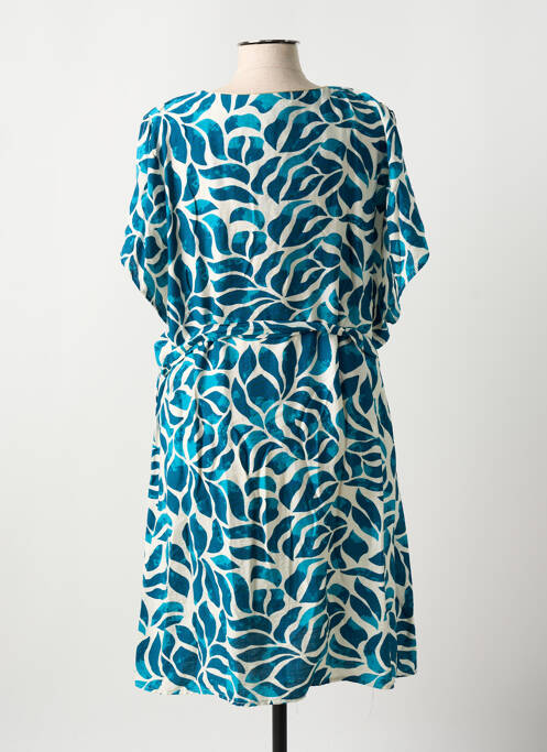 Robe mi-longue bleu EMMA ELLA pour femme