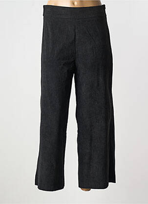Pantalon flare coupe évasée noir HIPPOCAMPE femme