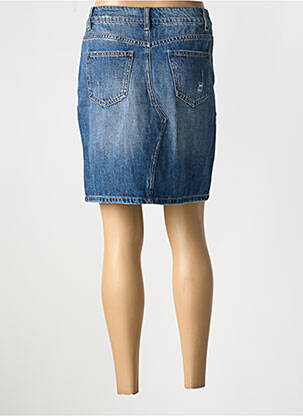 Jupe courte poches bleu MONDAY femme