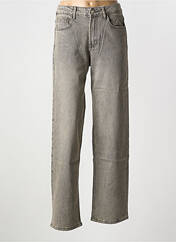 Jeans coupe droite gris MONDAY PREMIUM pour femme seconde vue