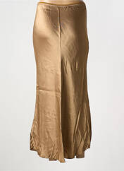 Jupe longue or IZZY pour femme seconde vue