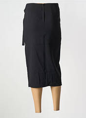 Jupe mi-longue noir LULUMARY pour femme seconde vue