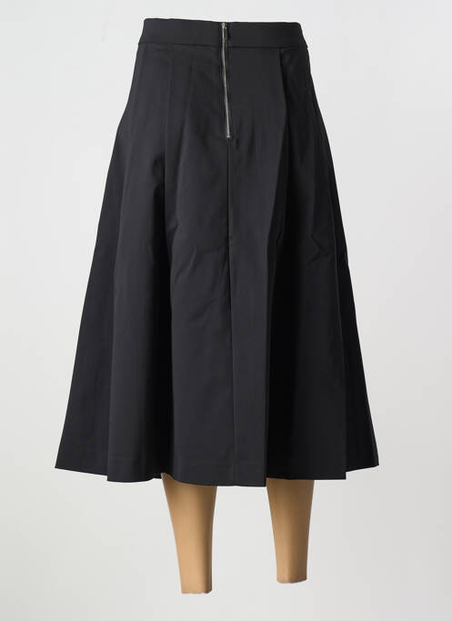 Jupe mi-longue noir CHIC & JEUNE pour femme