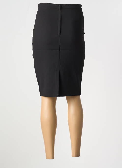 Jupe mi-longue noir LULUMARY pour femme