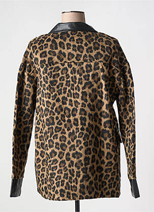 Veste casual coupe droite marron ATELIER EVÈNE femme