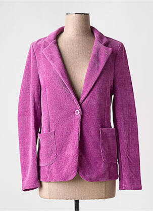 Blazer violet IZZY pour femme