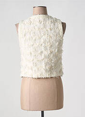 Gilet sans manche beige ELLI WHITE pour femme seconde vue