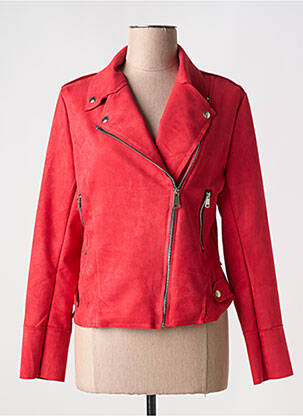 Veste casual rouge ESTEE BROWN pour femme