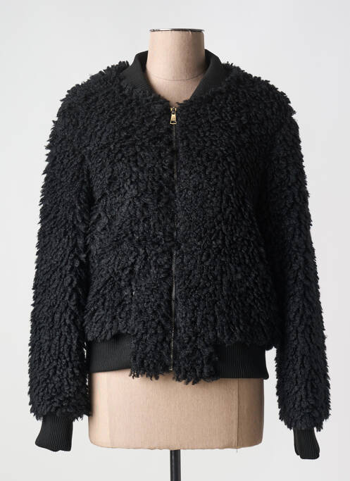 Blouson noir DROLE DE COPINE pour femme