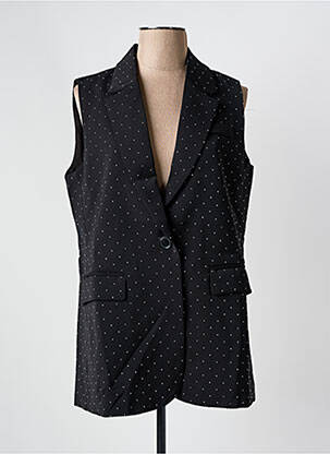 Veste casual finition intérieure doublée noir FRIME femme