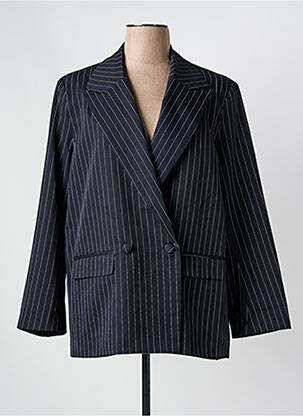 Blazer poches bleu DROLE DE COPINE femme