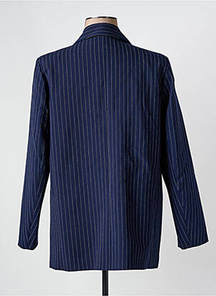 Blazer fausses poches bleu LULUMARY femme
