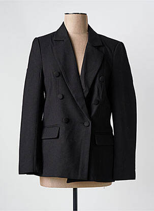 Blazer fausses poches noir LULUMARY femme
