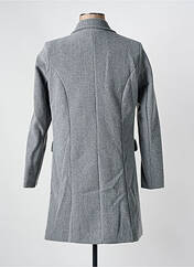 Manteau long gris JOLIFLY & JUSTINE Y pour femme seconde vue