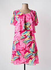 Robe mi-longue rose CHARM'S pour femme seconde vue
