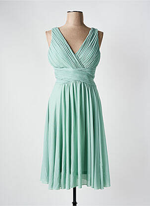 Robe mi-longue vert CHARM'S pour femme