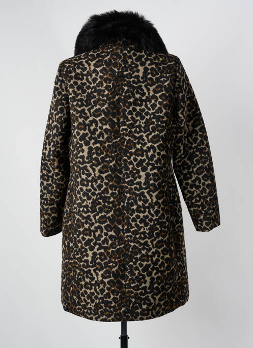 Manteau long noir JUS D'ORANGE pour femme