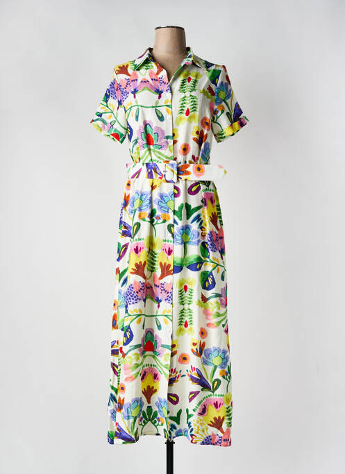 Robe longue vert UNIKA pour femme