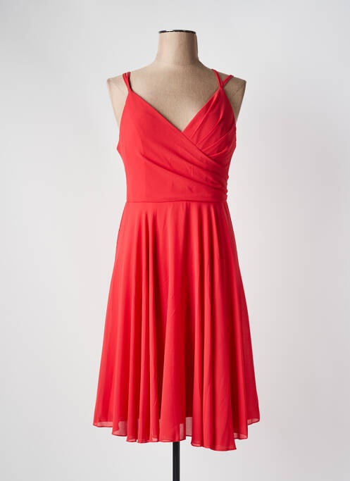 Robe mi-longue orange CHARM'S pour femme