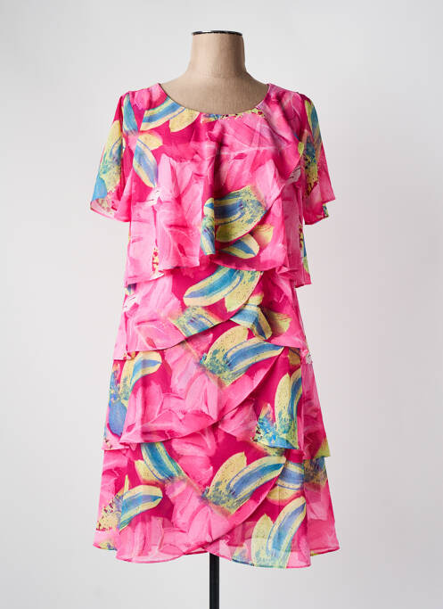 Robe mi-longue rose CHARM'S pour femme