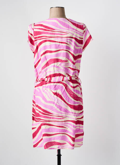 Robe mi-longue rose EMMA ELLA femme