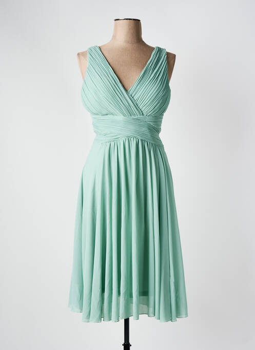Robe mi-longue vert CHARM'S pour femme