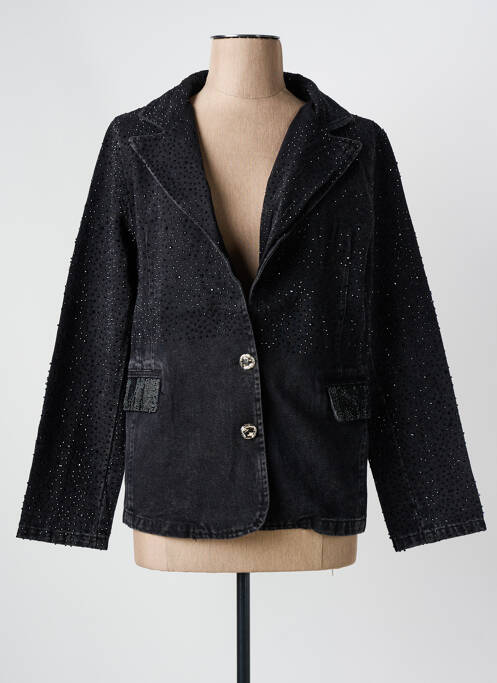 Veste casual noir AÏKHA pour femme