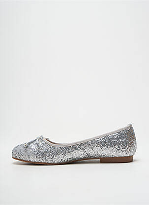 Ballerines type de semelle amortissante talon plat jusqu'à 3cm argent FINDLAY femme