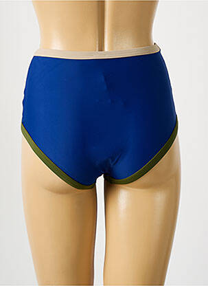 Bas de maillot de bain stretch culotte bleu PILZER femme