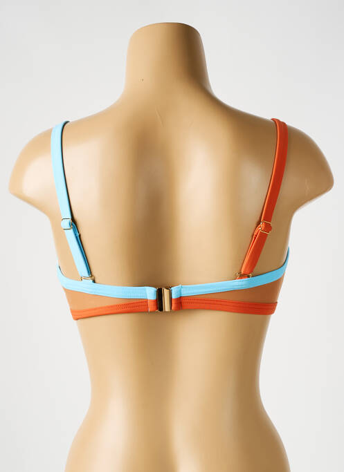 Haut de maillot de bain orange PILZER pour femme