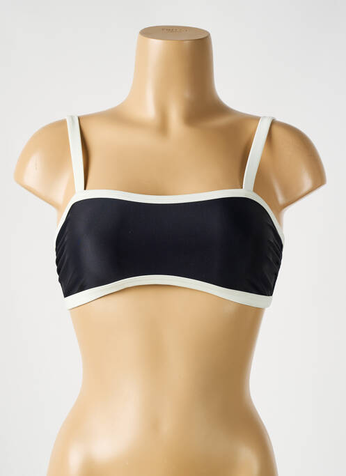 Haut de maillot de bain noir PILZER pour femme