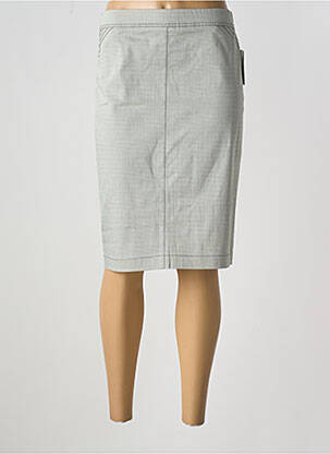 Jupe mi-longue stretch vert FRANK WALDER femme