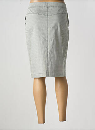 Jupe mi-longue stretch vert FRANK WALDER femme