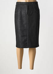 Jupe mi-longue noir FRANCE RIVOIRE pour femme seconde vue