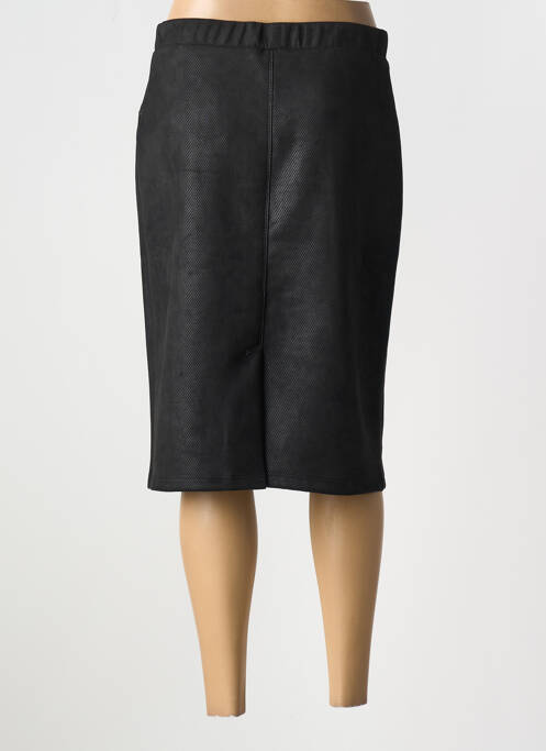 Jupe mi-longue noir FRANCE RIVOIRE pour femme