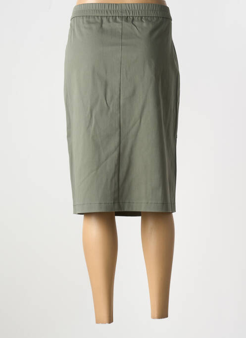 Jupe mi-longue vert FRANK WALDER pour femme