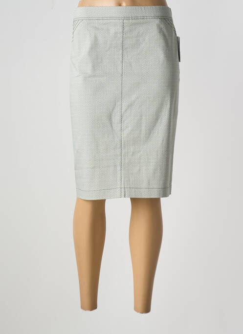 Jupe mi-longue vert FRANK WALDER pour femme