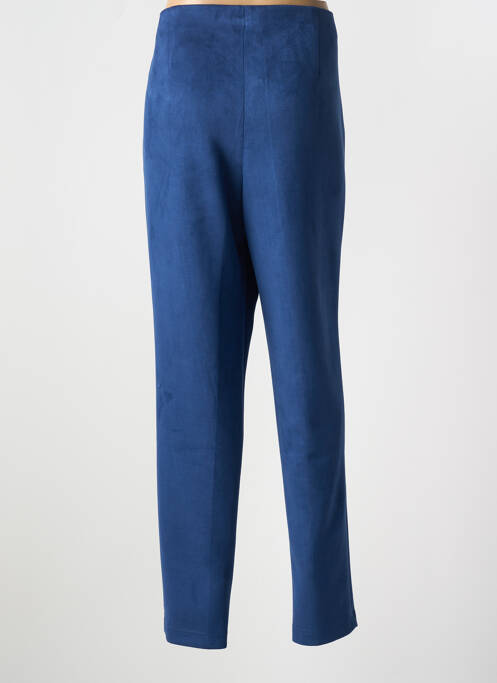 Pantalon slim bleu FRANCE RIVOIRE pour femme