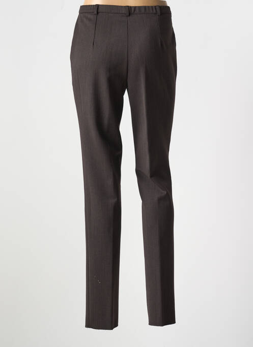 Pantalon slim marron CHRISTIAN MARRY pour femme