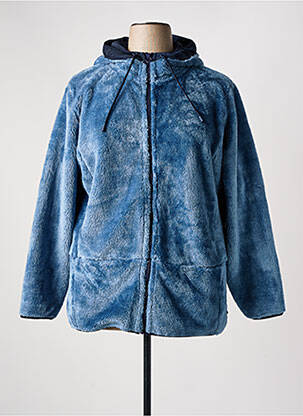Veste casual coupe droite bleu HAJO femme