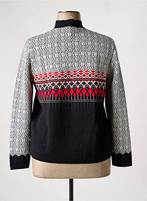 Pull coupe cintrée manches longues noir EPINE & NOISETTE femme