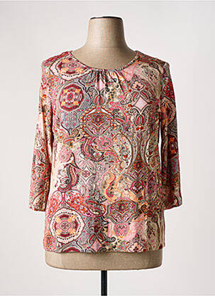 T-shirt manches 3/4 manches 3/4 rose SOMMERMANN femme