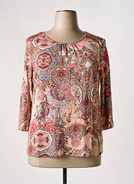 T-shirt manches 3/4 manches 3/4 rose SOMMERMANN femme