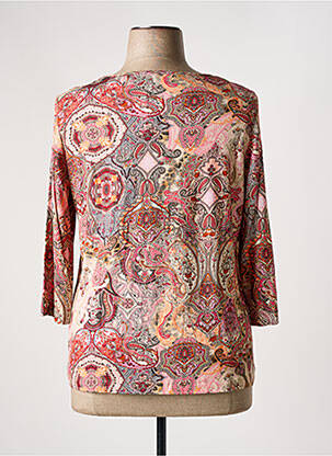 T-shirt manches 3/4 manches 3/4 rose SOMMERMANN femme